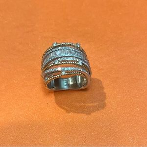 Effy Two Tone Diamond Ring